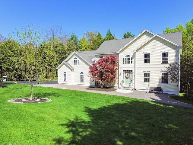 22 Lindas Way, Manchester, ME 04351 - view of front facade with a front lawn