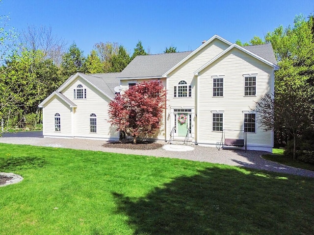 22 Lindas Way, Manchester, ME 04351 - view of front of home with a front yard