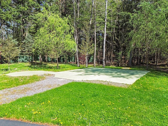 22 Lindas Way, Manchester, ME 04351 - view of home's community featuring a lawn and a forest view