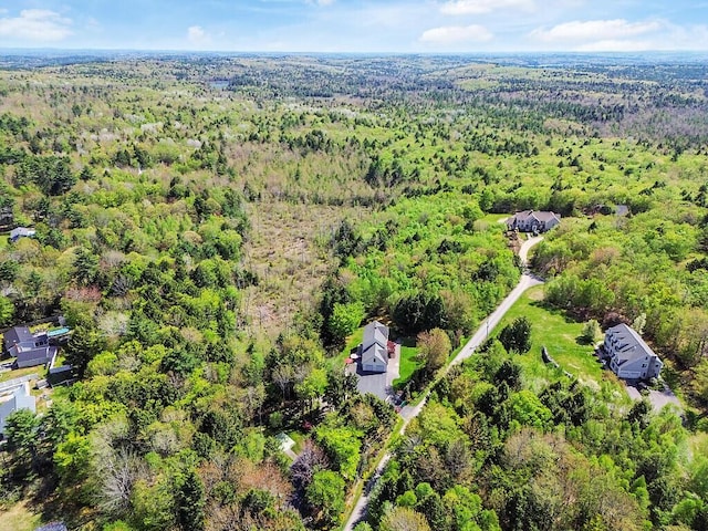 22 Lindas Way, Manchester, ME 04351 - drone / aerial view of a forest