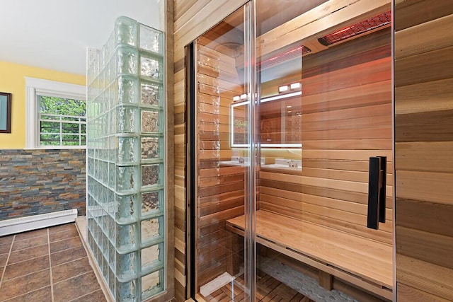 22 Lindas Way, Manchester, ME 04351 - sauna with tile patterned flooring