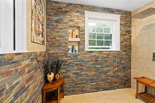 22 Lindas Way, Manchester, ME 04351 - bathroom featuring tiled shower