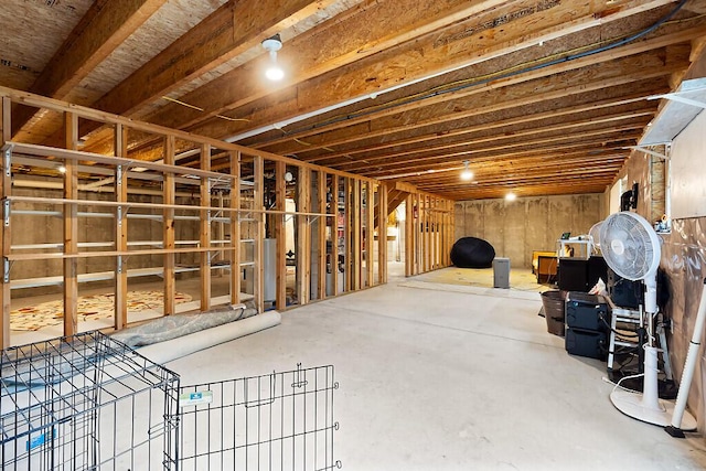 22 Lindas Way, Manchester, ME 04351 - view of unfinished basement