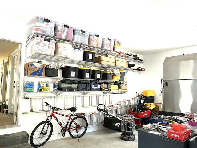 22 Lindas Way, Manchester, ME 04351 - storage area with a garage