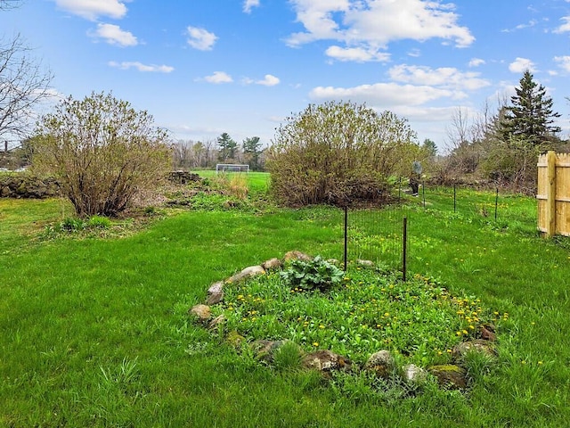 66 Beechwood St, Thomaston, ME 04861 - view of yard with a garden
