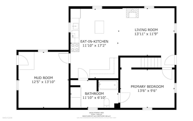 66 Beechwood St, Thomaston, ME 04861 - room layout