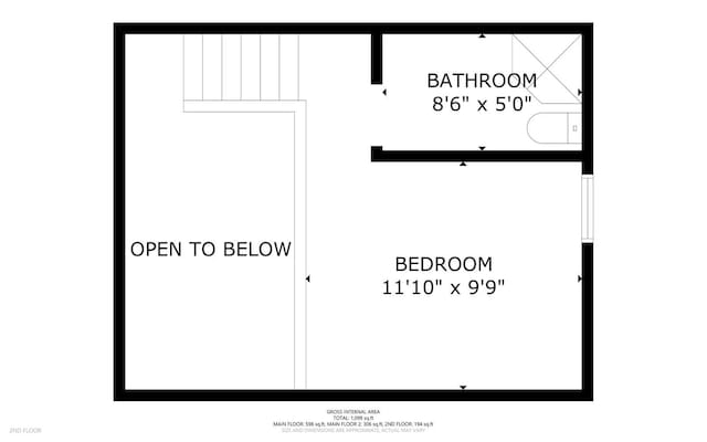 194 Birch Ln, Unity, ME 04988 - property floor plan