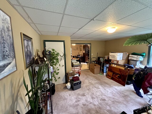 3 Rush Blvd, Millinocket, ME 04462 - office featuring carpet and a paneled ceiling