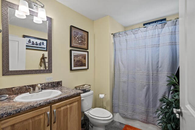70 Lions Ridge Dr, Alna, ME 04535 - full bathroom featuring toilet and vanity