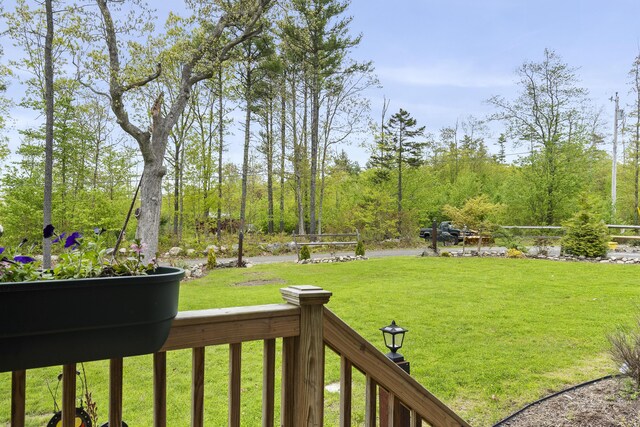 70 Lions Ridge Dr, Alna, ME 04535 - view of grassy yard
