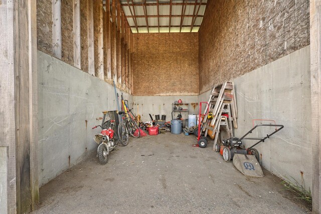 585 Charleston Rd, Charleston, ME 04422 - view of garage