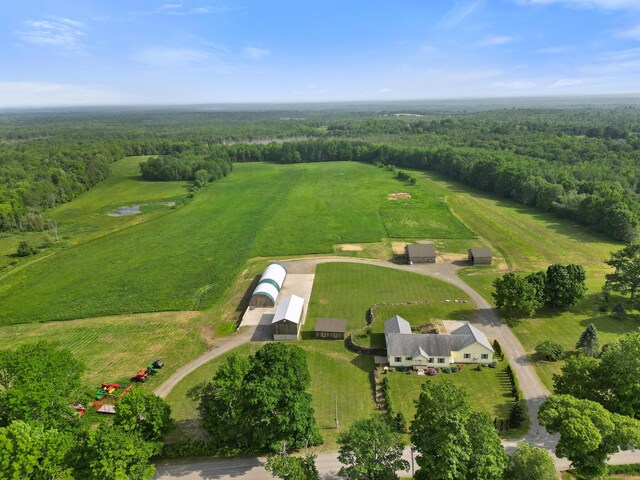 585 Charleston Rd, Charleston, ME 04422 - overview of rural landscape with a forest