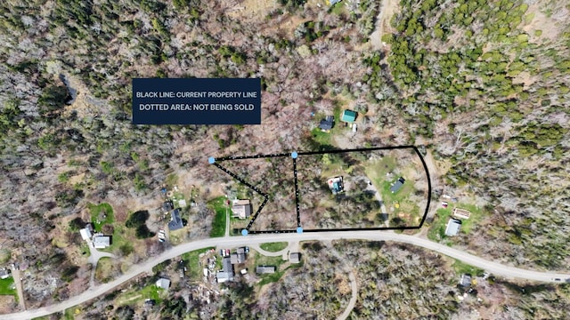 832 Main Rd, Islesboro, ME 04848 - aerial overview of property's location featuring property boundaries highlighted
