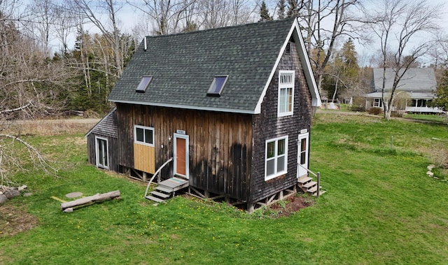 832 Main Rd, Islesboro, ME 04848 - view of outbuilding with entry steps