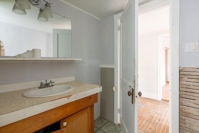 41 Church St, Damariscotta, ME 04543 - bathroom with vanity