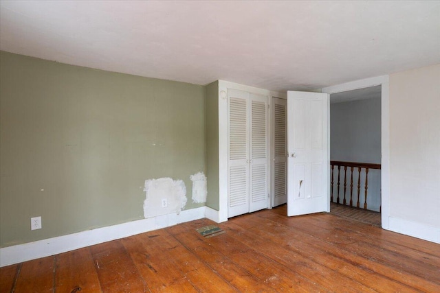 41 Church St, Damariscotta, ME 04543 - spare room featuring baseboards and hardwood / wood-style flooring