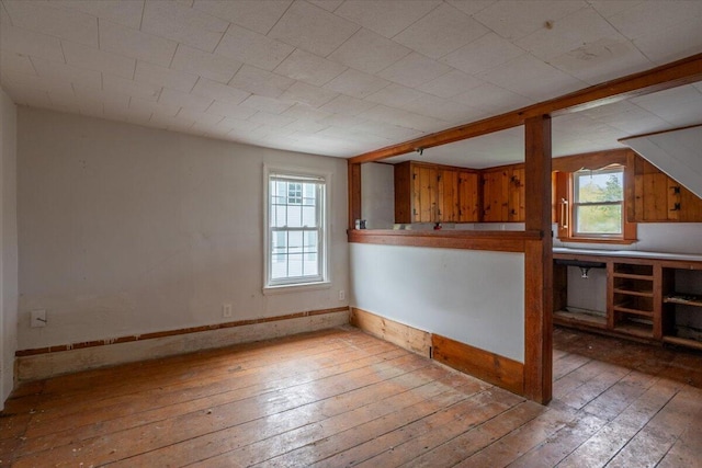 41 Church St, Damariscotta, ME 04543 - empty room with hardwood / wood-style floors