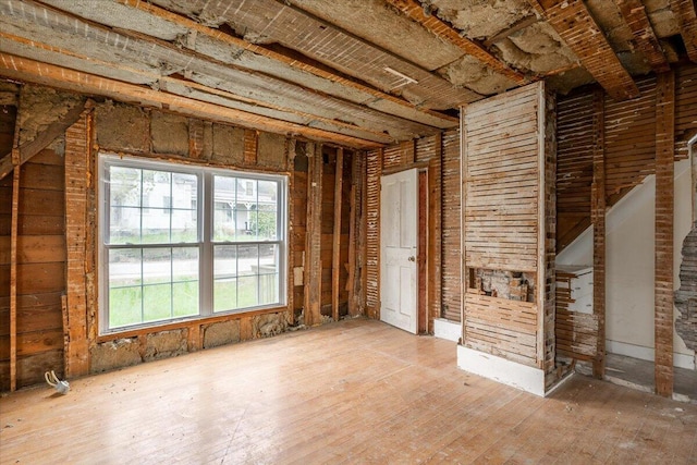 41 Church St, Damariscotta, ME 04543 - empty room with healthy amount of natural light and wood-type flooring