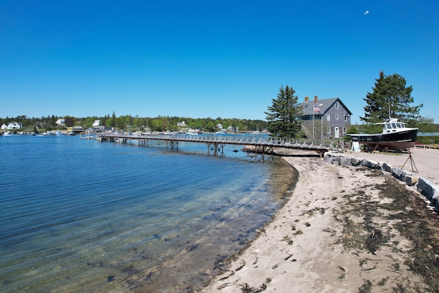 26 Flat Iron Rd, Tremont, ME 04653 - dock with a water view