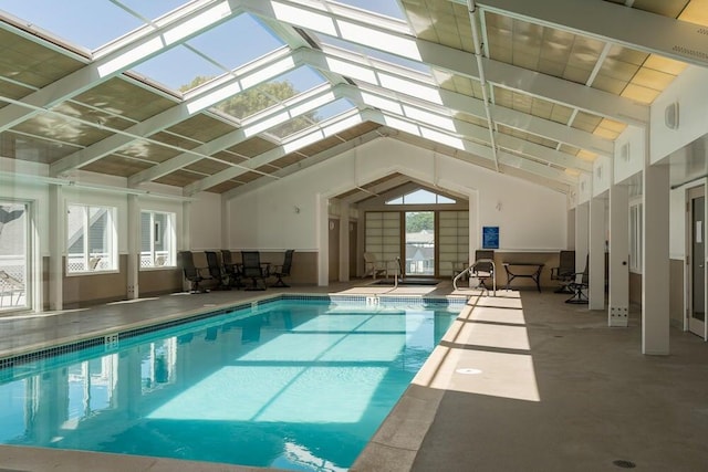 31 Ocean Ave Unit 309, York, ME 03909 - indoor pool featuring a skylight