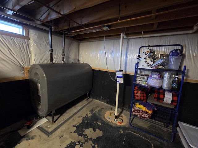 36 Lorraine Ave, Brewer, ME 04412 - below grade area featuring oil tank