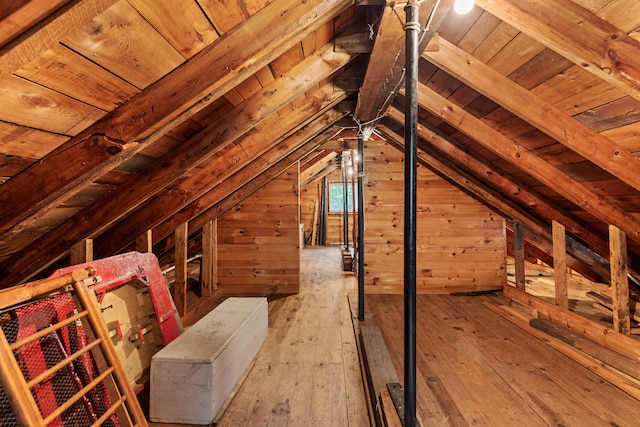 20 Lily Bay Ln, Parsonsfield, ME 04047 - view of attic