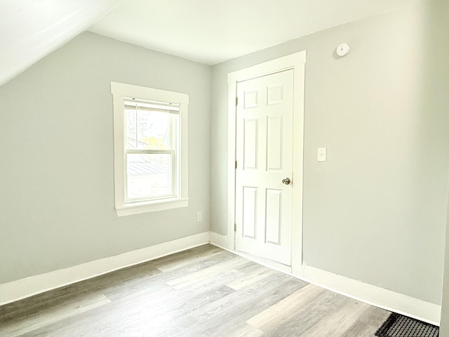 46 French St, Skowhegan, ME 04976 - bonus room with wood finished floors, lofted ceiling, and baseboards