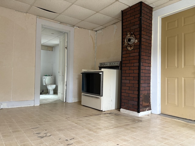 43 Berry Mills Rd, Carthage, ME 04224 - unfurnished room featuring a drop ceiling