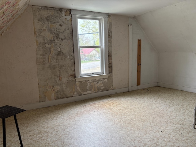 43 Berry Mills Rd, Carthage, ME 04224 - additional living space with healthy amount of natural light and lofted ceiling