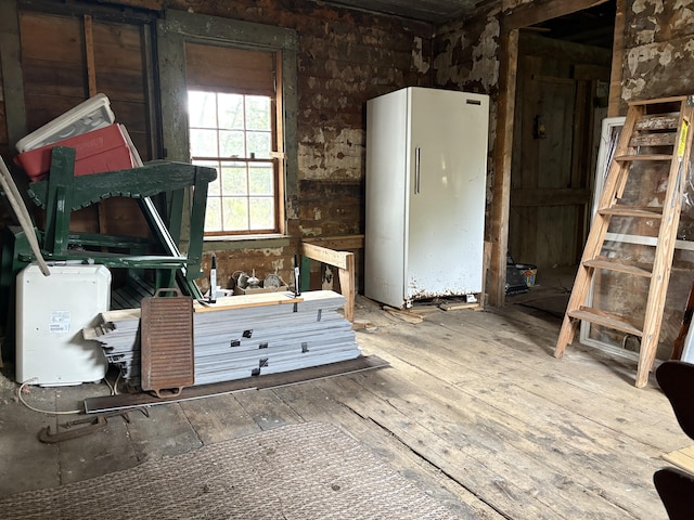 43 Berry Mills Rd, Carthage, ME 04224 - misc room with wood-type flooring