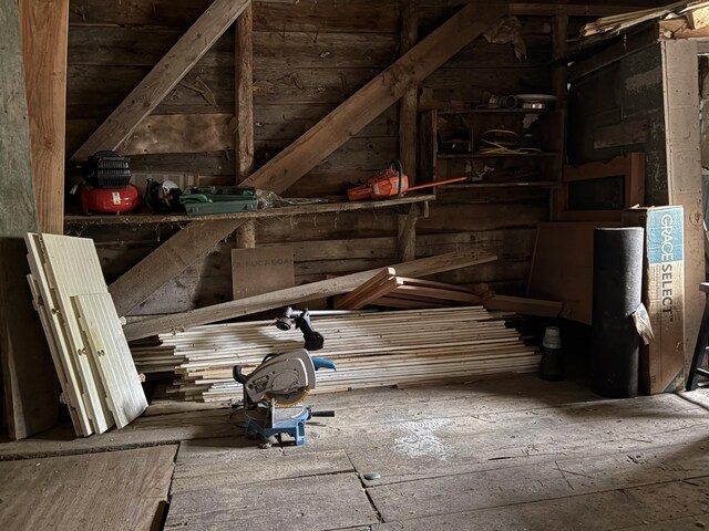 43 Berry Mills Rd, Carthage, ME 04224 - view of unfinished attic
