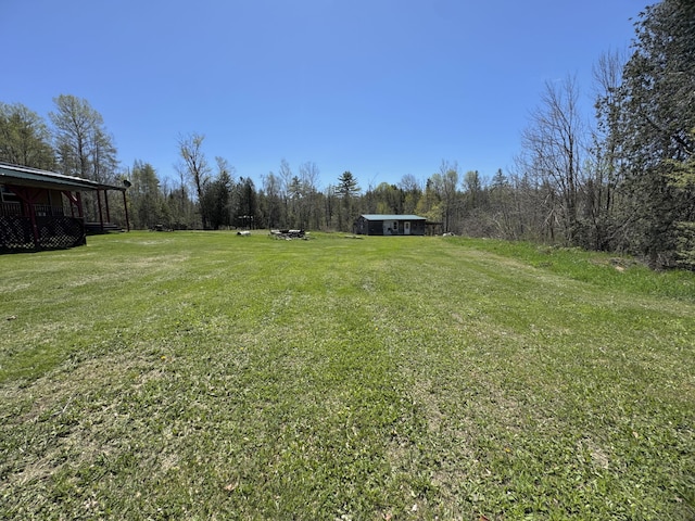 7 Thomas Rd, Sangerville, ME 04479 - view of grassy yard