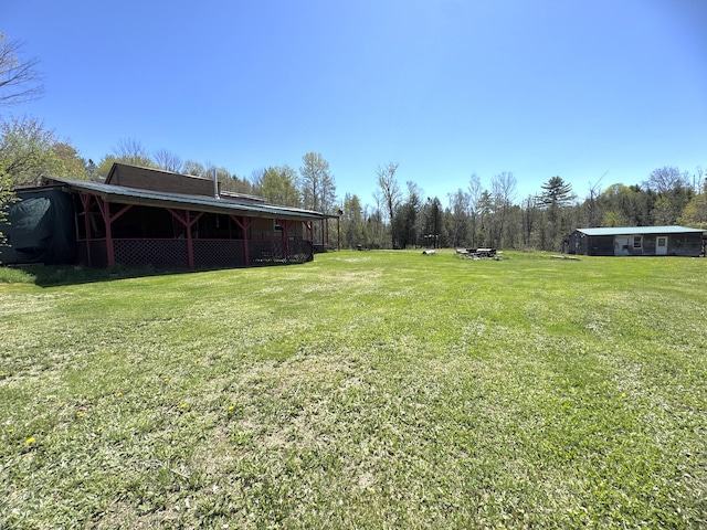 7 Thomas Rd, Sangerville, ME 04479 - view of green lawn
