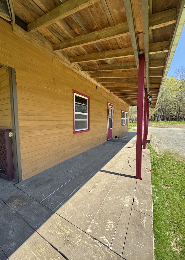 7 Thomas Rd, Sangerville, ME 04479 - view of patio / terrace