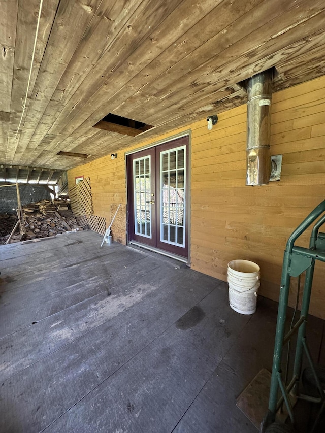 7 Thomas Rd, Sangerville, ME 04479 - view of patio with french doors