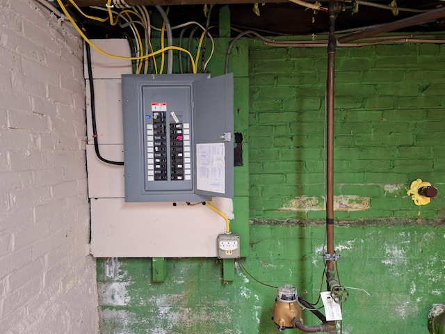 utilities with electric panel