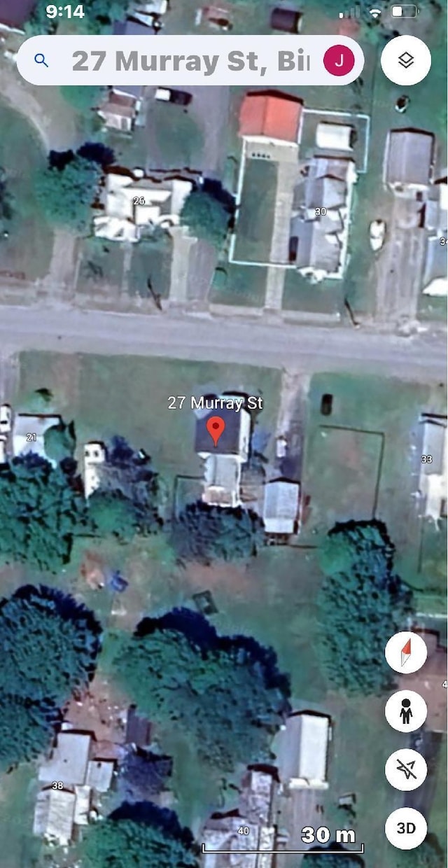 27 Murray St, Bingham, ME 04920 - map of property location