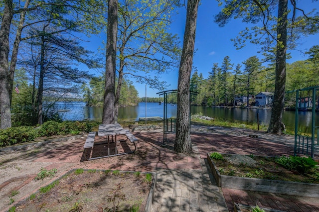 19 Pulpit Rock Rd, Raymond, ME 04071 - view of yard featuring a water view
