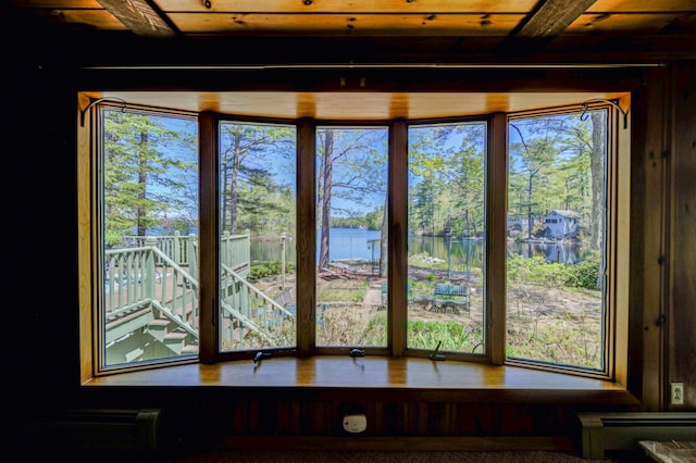 19 Pulpit Rock Rd, Raymond, ME 04071 - detailed view of a water view and view of scattered trees