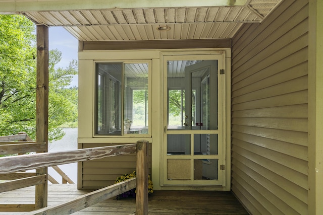 67 Day Mountain Rd, Temple, ME 04984 - view of exterior entry