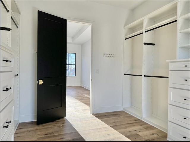 80 Indian Rivers Dr, Eliot, ME 03903 - spacious closet featuring light wood-type flooring