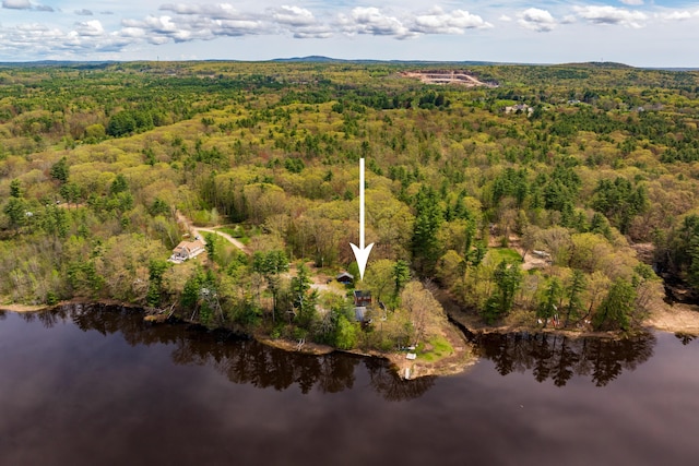 80 Indian Rivers Dr, Eliot, ME 03903 - view of property location featuring a heavily wooded area and a large body of water