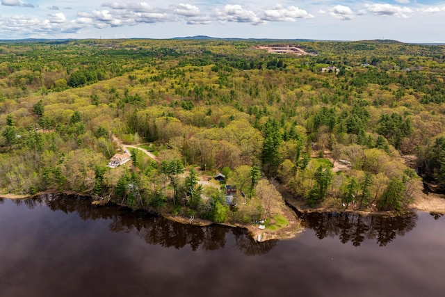 80 Indian Rivers Dr, Eliot, ME 03903 - aerial view of property and surrounding area with a forest and a large body of water