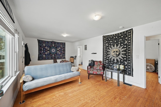 19 Brann Ave, Augusta, ME 04330 - living room featuring wood finished floors, healthy amount of natural light, and baseboards