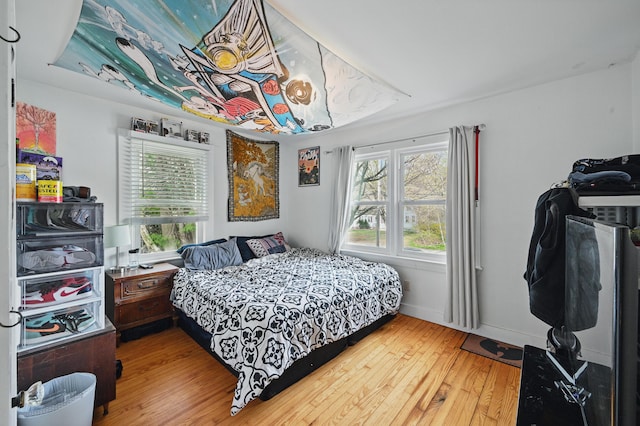 19 Brann Ave, Augusta, ME 04330 - bedroom featuring hardwood / wood-style flooring and baseboards