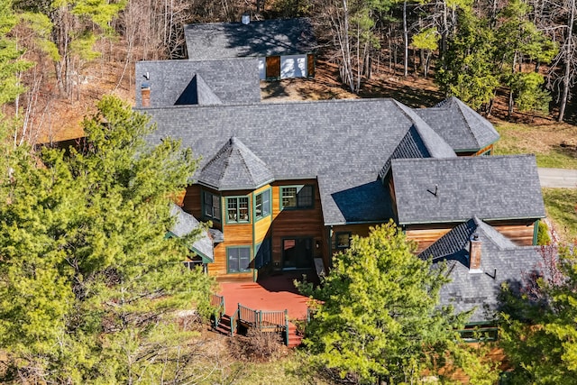 1026 Essex St, Bangor, ME 04401 - aerial view of property and surrounding area