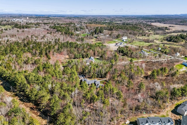 1026 Essex St, Bangor, ME 04401 - aerial view of a heavily wooded area