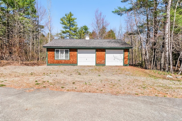 1026 Essex St, Bangor, ME 04401 - view of detached garage