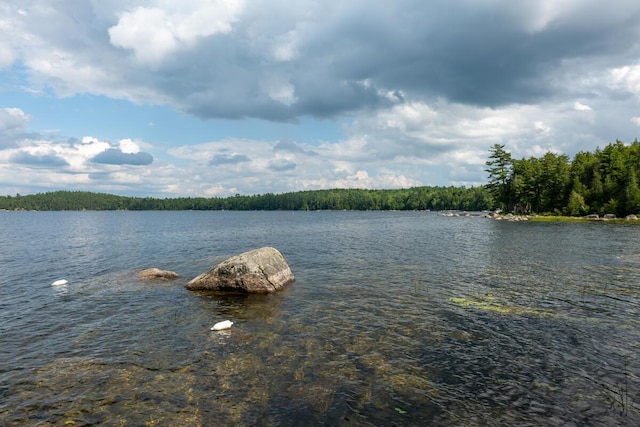 313 Nevells Way, Ellsworth, ME 04605 - water view with a forest