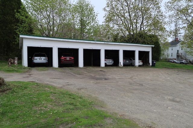 11 Green St, Winthrop, ME 04364 - view of detached garage